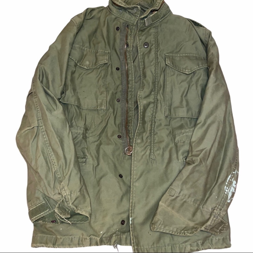 Vintage Military Cargo/Utility Jacket